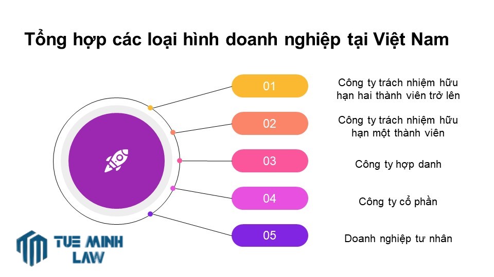 Tổng hợp các loại hình doanh nghiệp tại Việt Nam