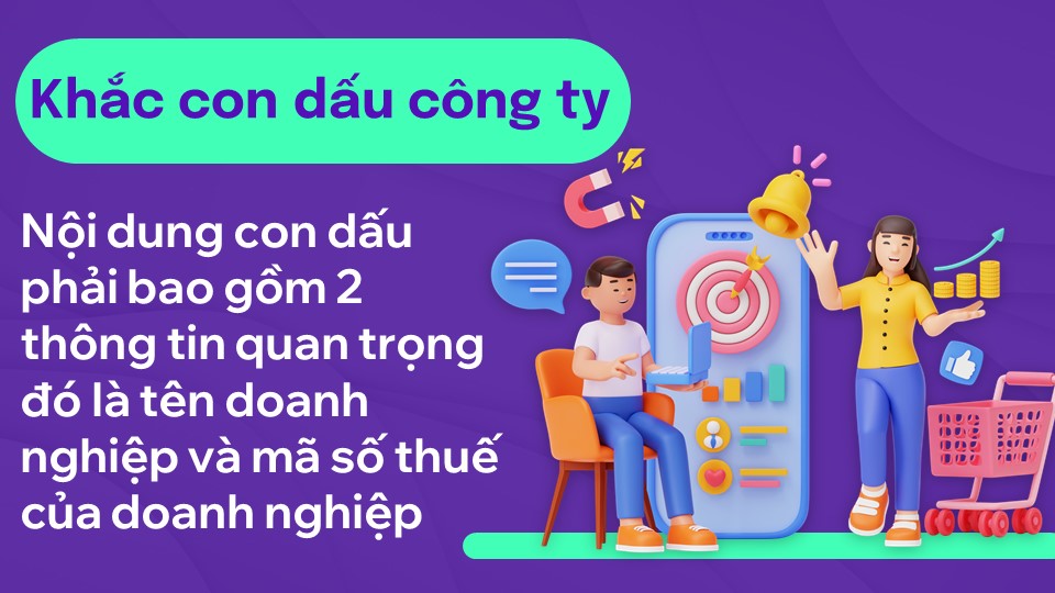 Khắc con dấu công ty