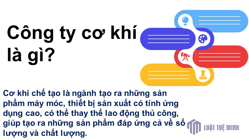 Công ty cơ khí là gì?