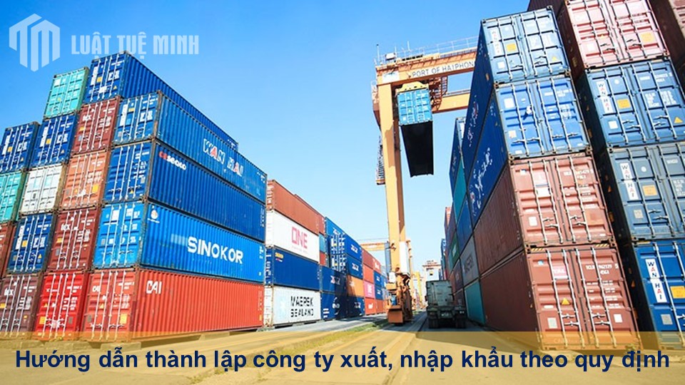 Hướng dẫn thành lập công ty xuất, nhập khẩu theo quy định