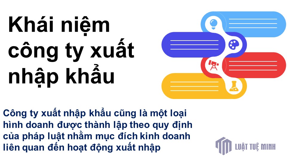 Khái niệm công ty xuất nhập khẩu