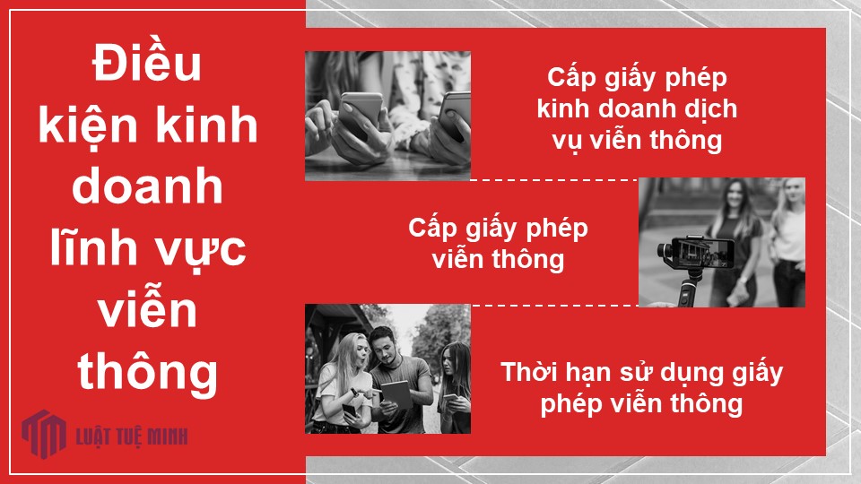 Điều kiện kinh doanh lĩnh vực viễn thông