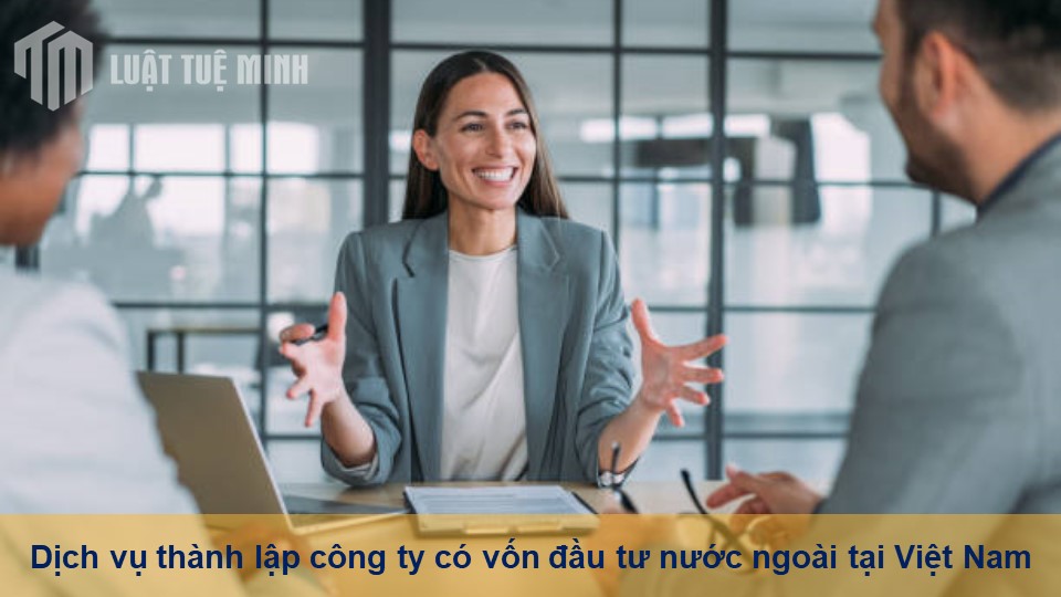 Dịch vụ thành lập công ty có vốn đầu tư nước ngoài tại Việt Nam