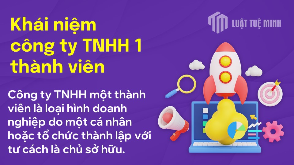 Khái niệm công ty TNHH 1 thành viên