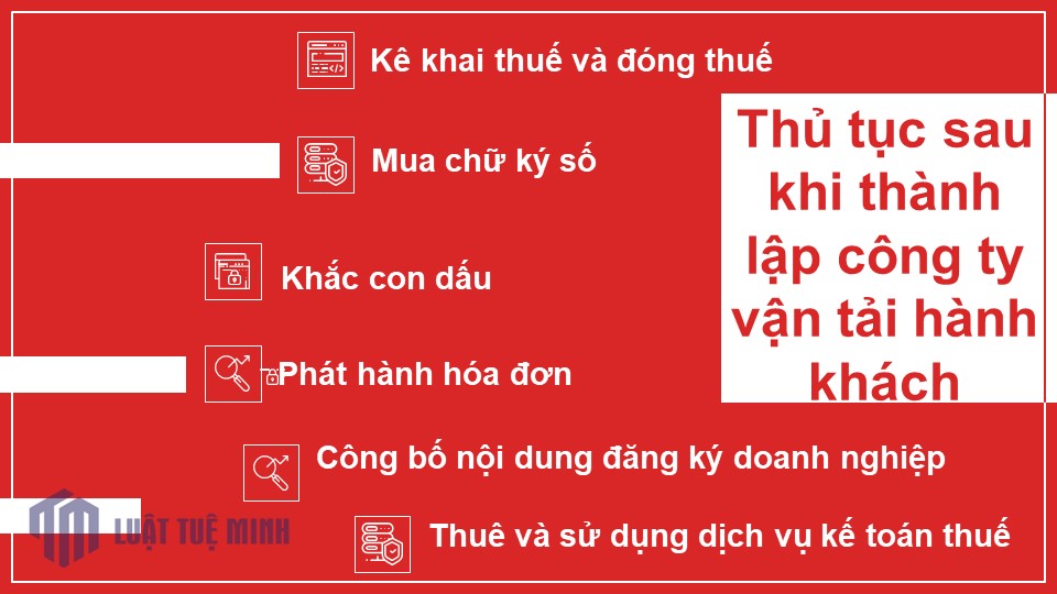 Thủ tục sau khi <a href=