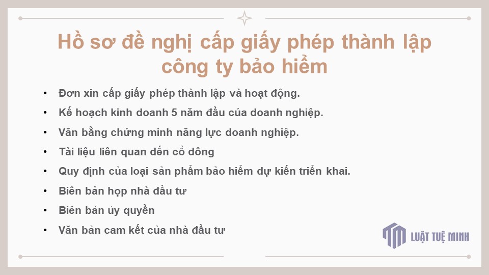 Hồ sơ đề nghị cấp giấy phép <a href=