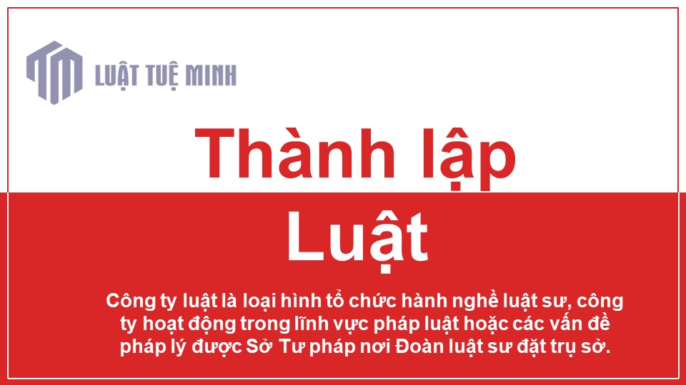 Công ty Luật là gì?