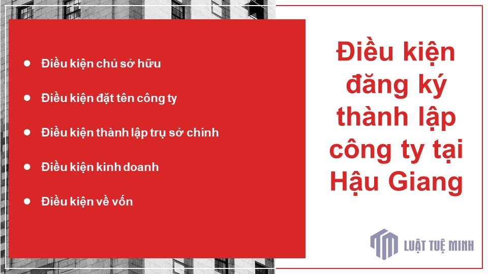 Điều kiện đăng ký <a href=