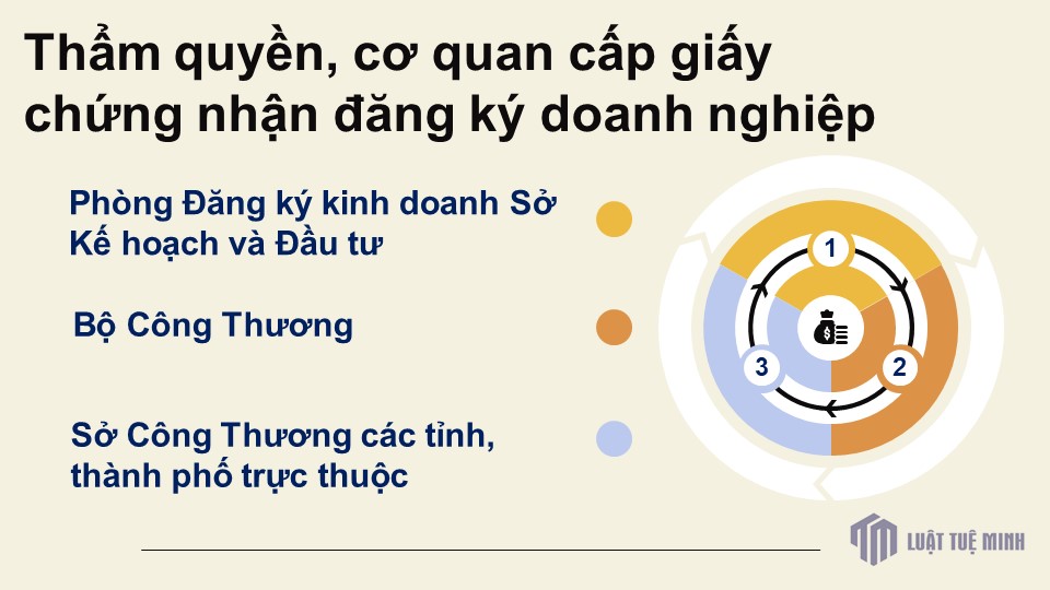 Thẩm quyền, cơ quan cấp giấy chứng nhận đăng ký doanh nghiệp