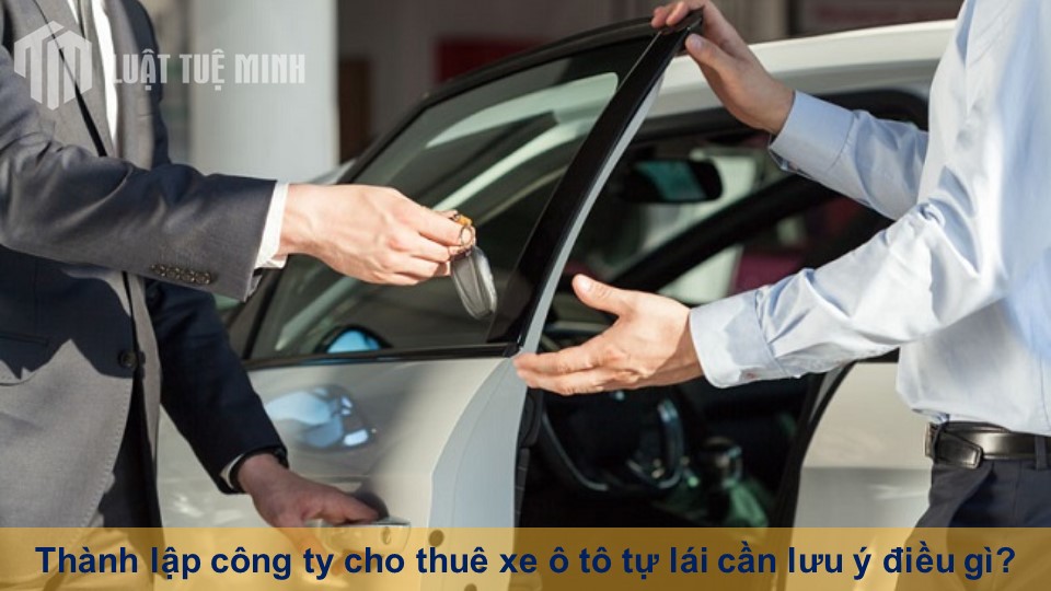 Thành lập công ty cho thuê xe ô tô tự lái cần lưu ý điều gì?