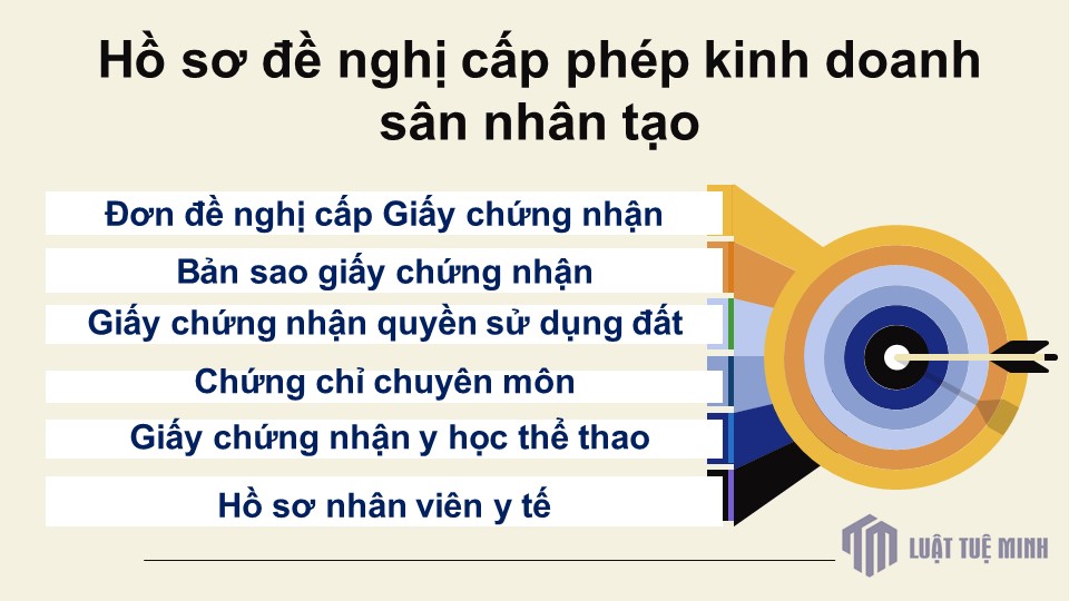 Hồ sơ đề nghị cấp phép kinh doanh sân nhân tạo