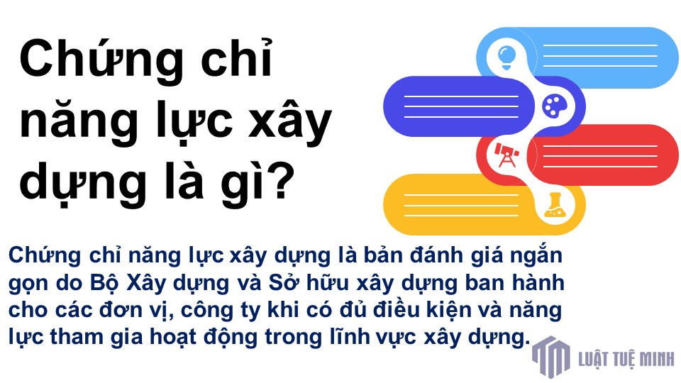 Chứng chỉ năng lực xây dựng là gì?