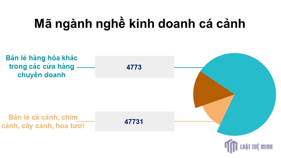 Mã ngành nghề kinh doanh cá cảnh