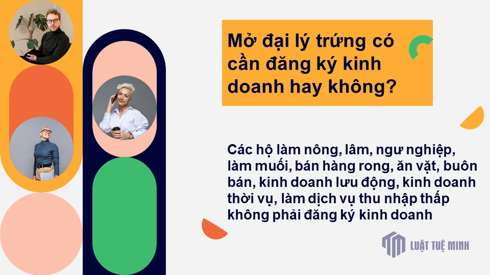 Mở đại lý trứng có cần đăng ký kinh doanh hay không?