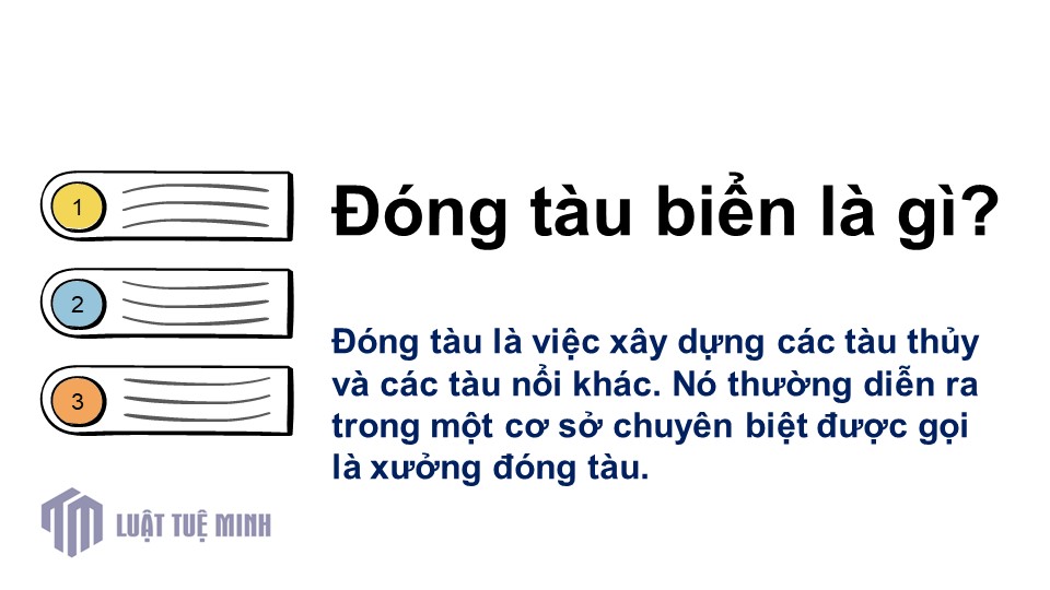 Đóng tàu biển là gì?