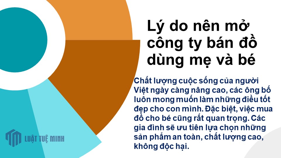 Lý do nên mở công ty bán đồ dùng mẹ và bé