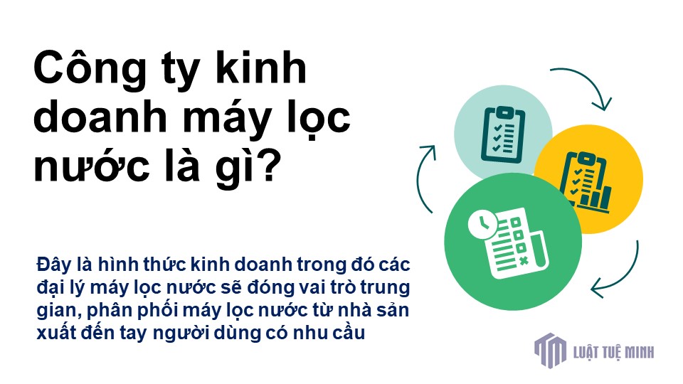 Công ty kinh doanh máy lọc nước là gì?