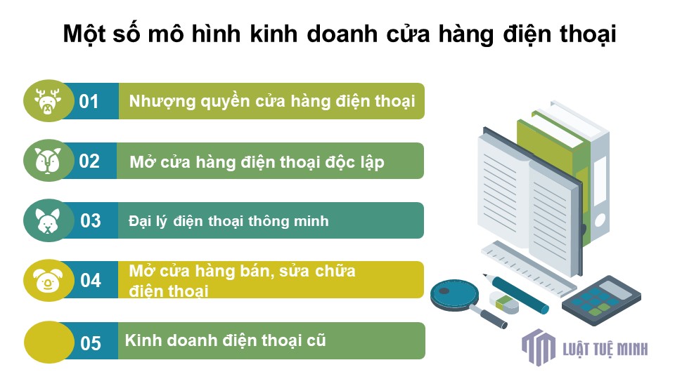 Một số mô hình kinh doanh cửa hàng điện thoại