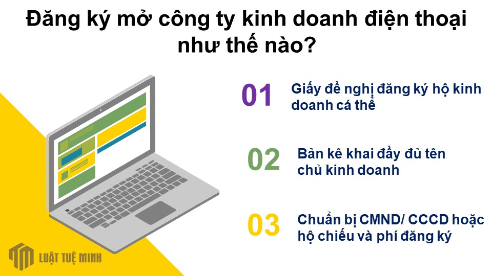 Đăng ký mở công ty kinh doanh điện thoại như thế nào?