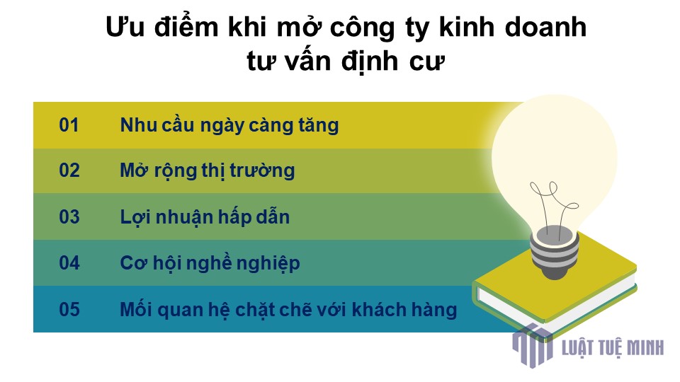 Ưu điểm khi mở công ty kinh doanh tư vấn định cư