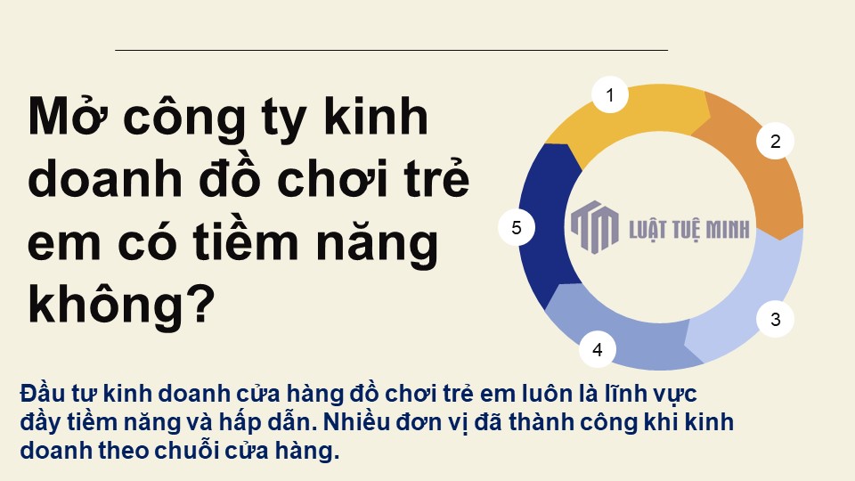 Mở công ty kinh doanh đồ chơi trẻ em có tiềm năng không?