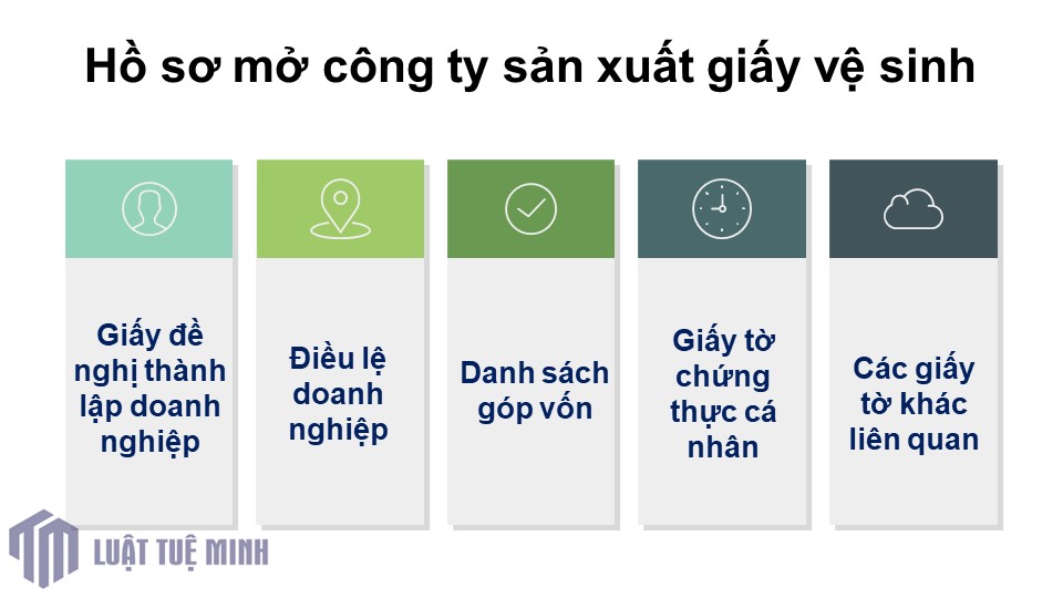 Hồ sơ mở công ty sản xuất giấy vệ sinh