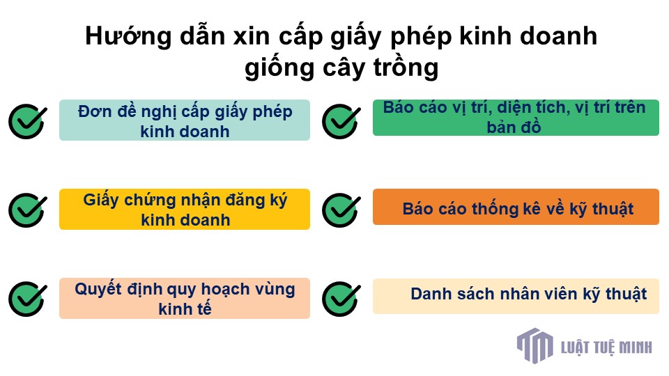 Hướng dẫn xin cấp giấy phép kinh doanh giống cây trồng 