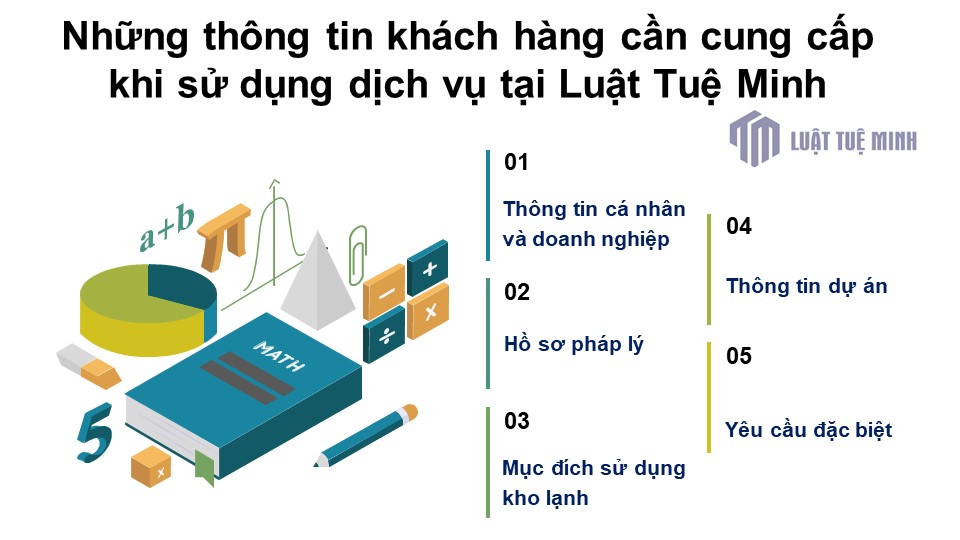 Những thông tin khách hàng cần cung cấp khi sử dụng dịch vụ tại Luật Tuệ Minh