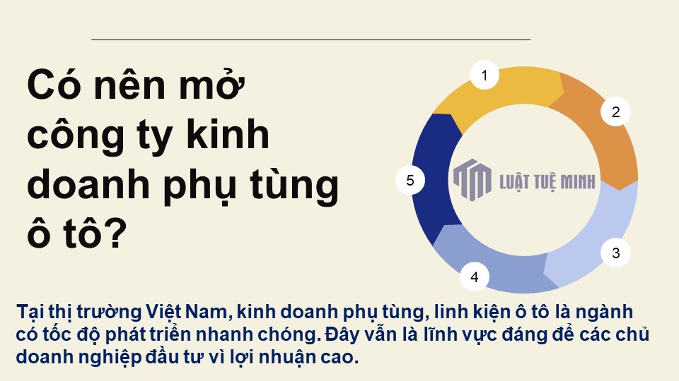 Có nên mở công ty kinh doanh phụ tùng ô tô?