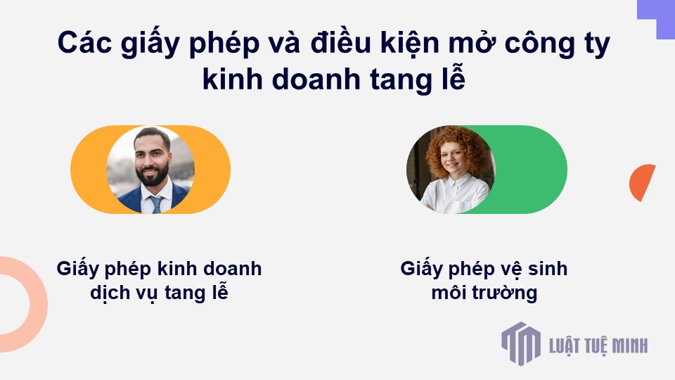 Các giấy phép và điều kiện mở công ty kinh doanh tang lễ