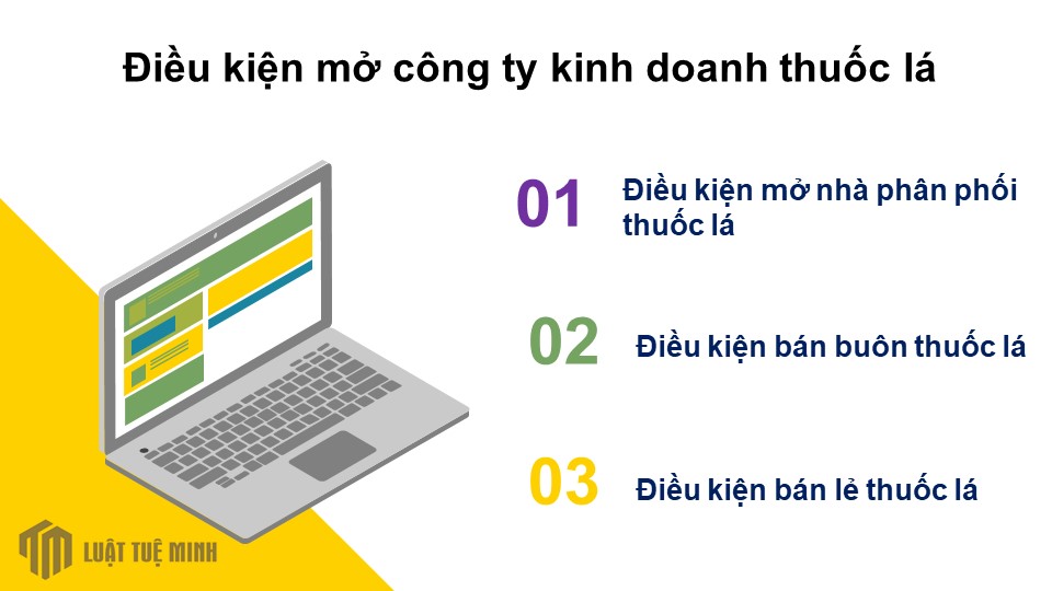 Điều kiện mở công ty kinh doanh thuốc lá