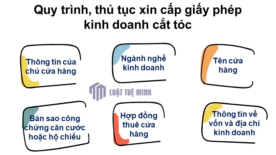 Quy trình, thủ tục xin cấp giấy phép kinh doanh cắt tóc