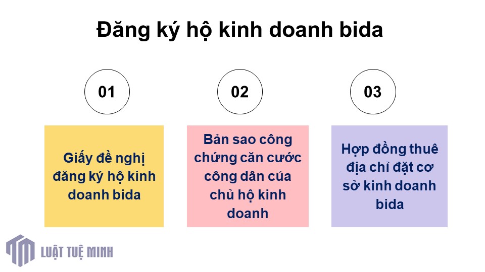 Đăng ký hộ kinh doanh bida