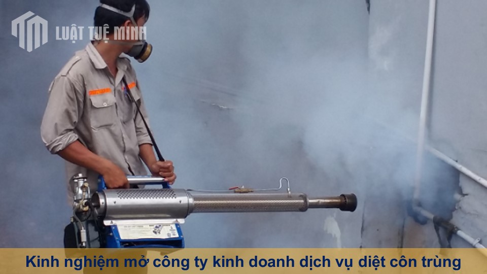 Kinh nghiệm mở công ty kinh doanh dịch vụ diệt côn trùng trọn gói