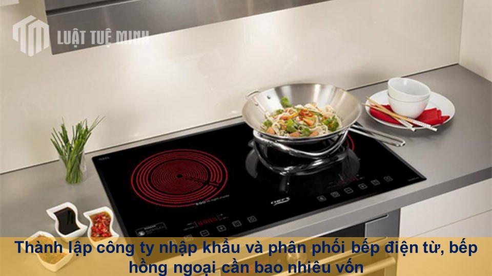 Thành lập công ty nhập khẩu và phân phối bếp điện từ, bếp hồng ngoại cần bao nhiêu vốn