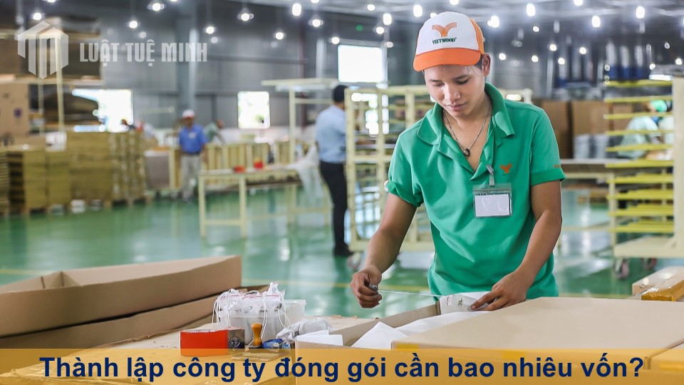 Thành lập công ty đóng gói cần bao nhiêu vốn? Đóng thuế gì?