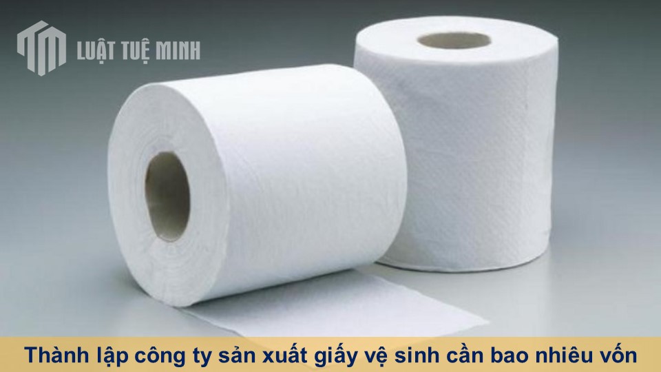 Thành lập công ty sản xuất giấy vệ sinh cần bao nhiêu vốn?