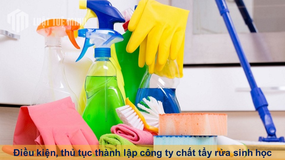 Điều kiện, thủ tục thành lập công ty chất tẩy rửa sinh học - Thông tin cần biết