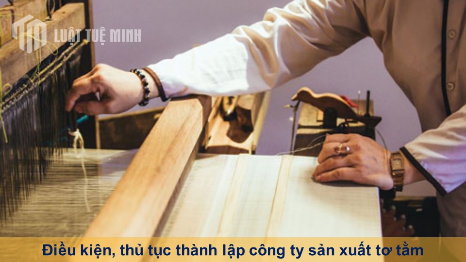 Điều kiện, thủ tục thành lập công ty sản xuất tơ tằm