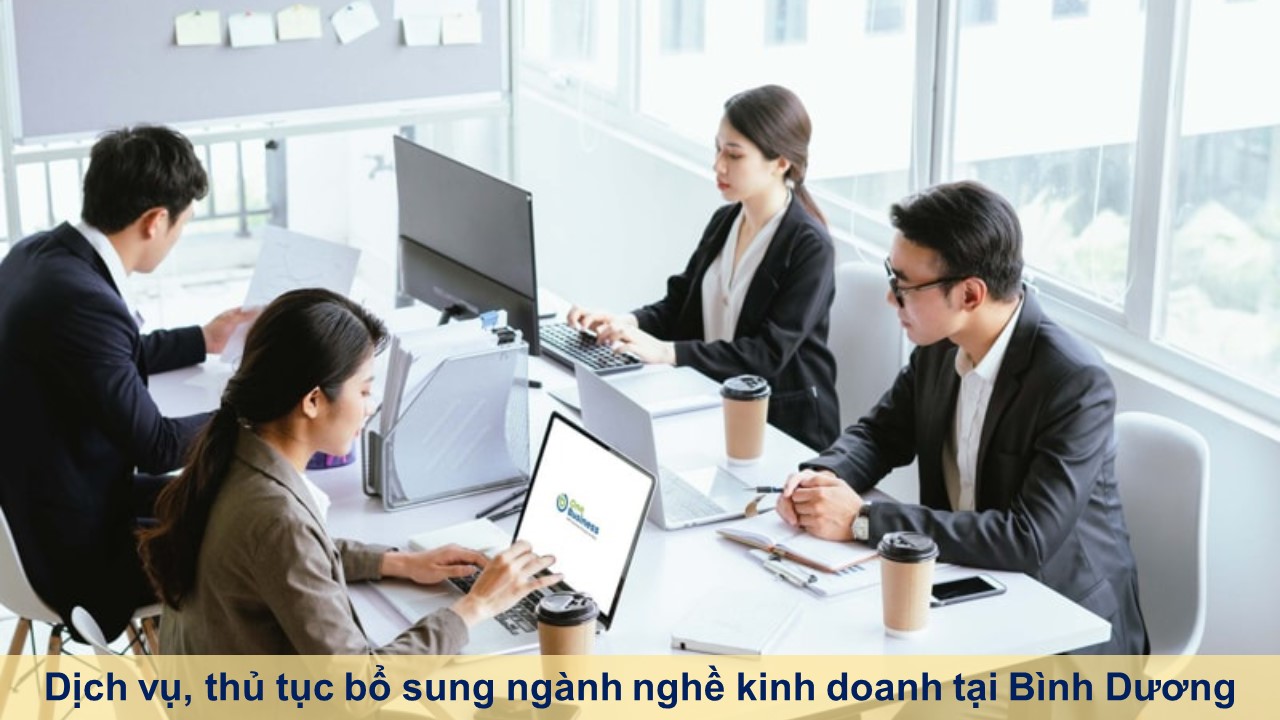 Dịch vụ, thủ tục bổ sung ngành nghề kinh doanh tại Bình Dương